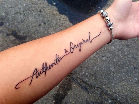 arm name tattoos for ladies|cute arm tattoos.